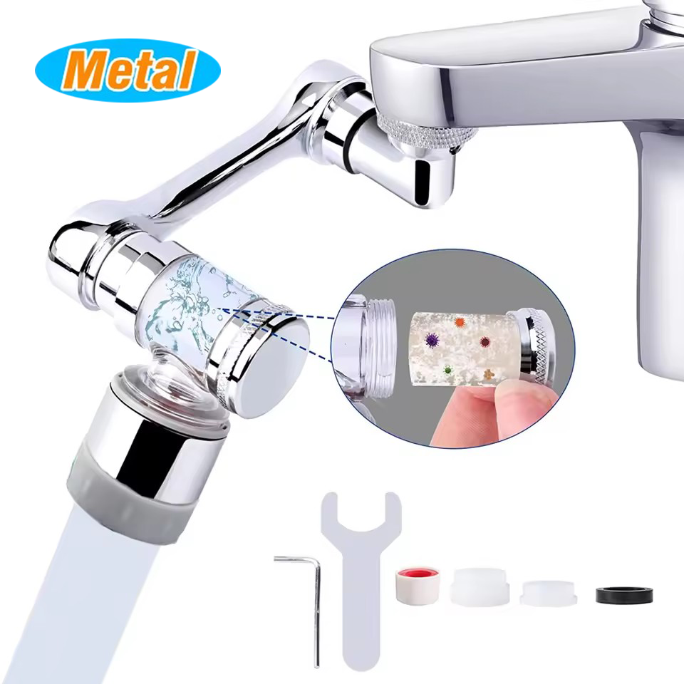 Metal Universal Faucet Extende - огляд і ціна Basin Mixer Tap