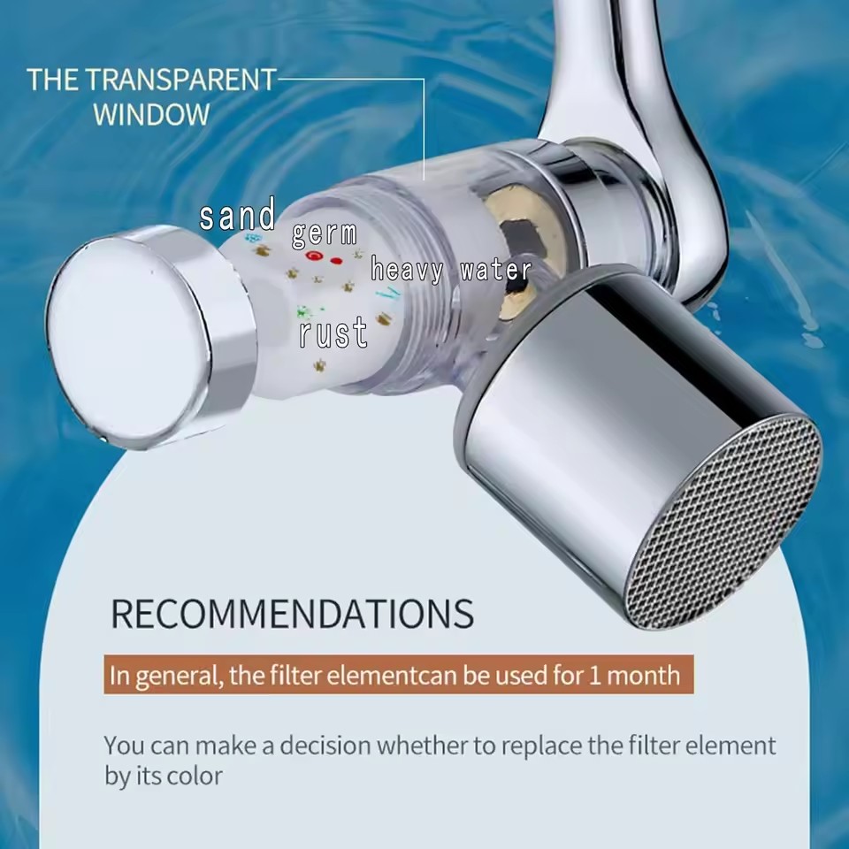 Metal Universal Faucet Extende - огляд і ціна Basin Mixer Tap