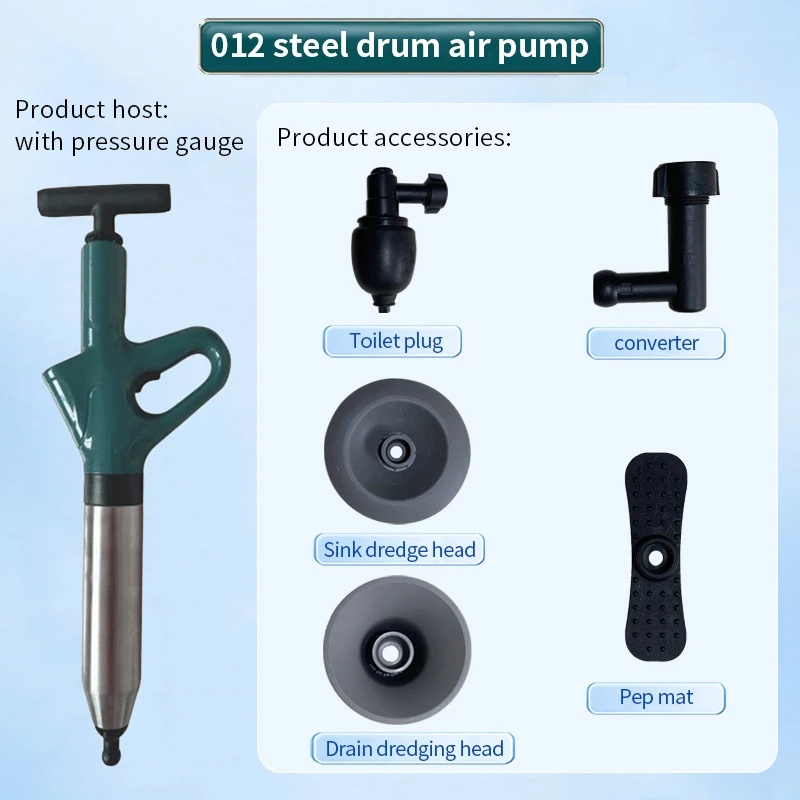Pneumatic Toilet Dredger Stain - огляд і ціна Plunger Toilet
