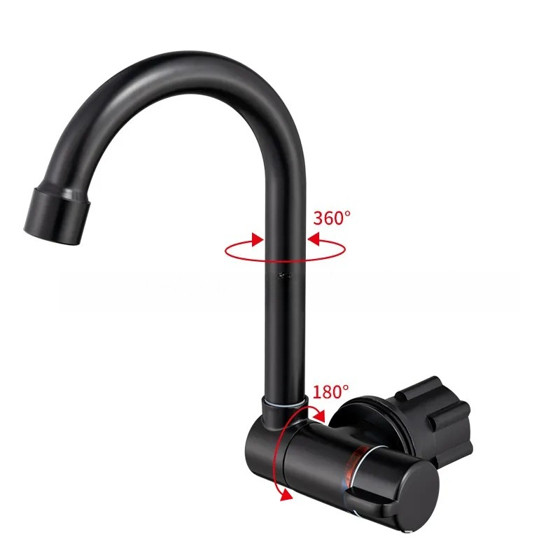 Black Foldable RV Faucet for C - огляд і ціна Basin Mixer Tap