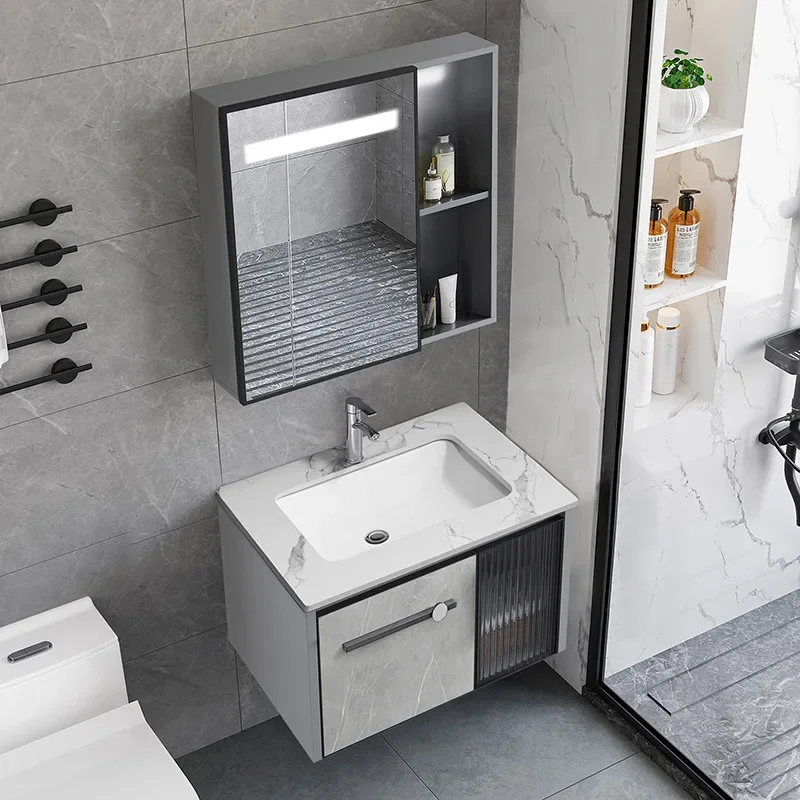 Waterproof Bathroom Cabinet wi - огляд і ціна Home Bathroom Vanity Combo