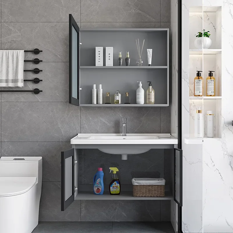 Waterproof Bathroom Cabinet wi - огляд і ціна Home Bathroom Vanity Combo