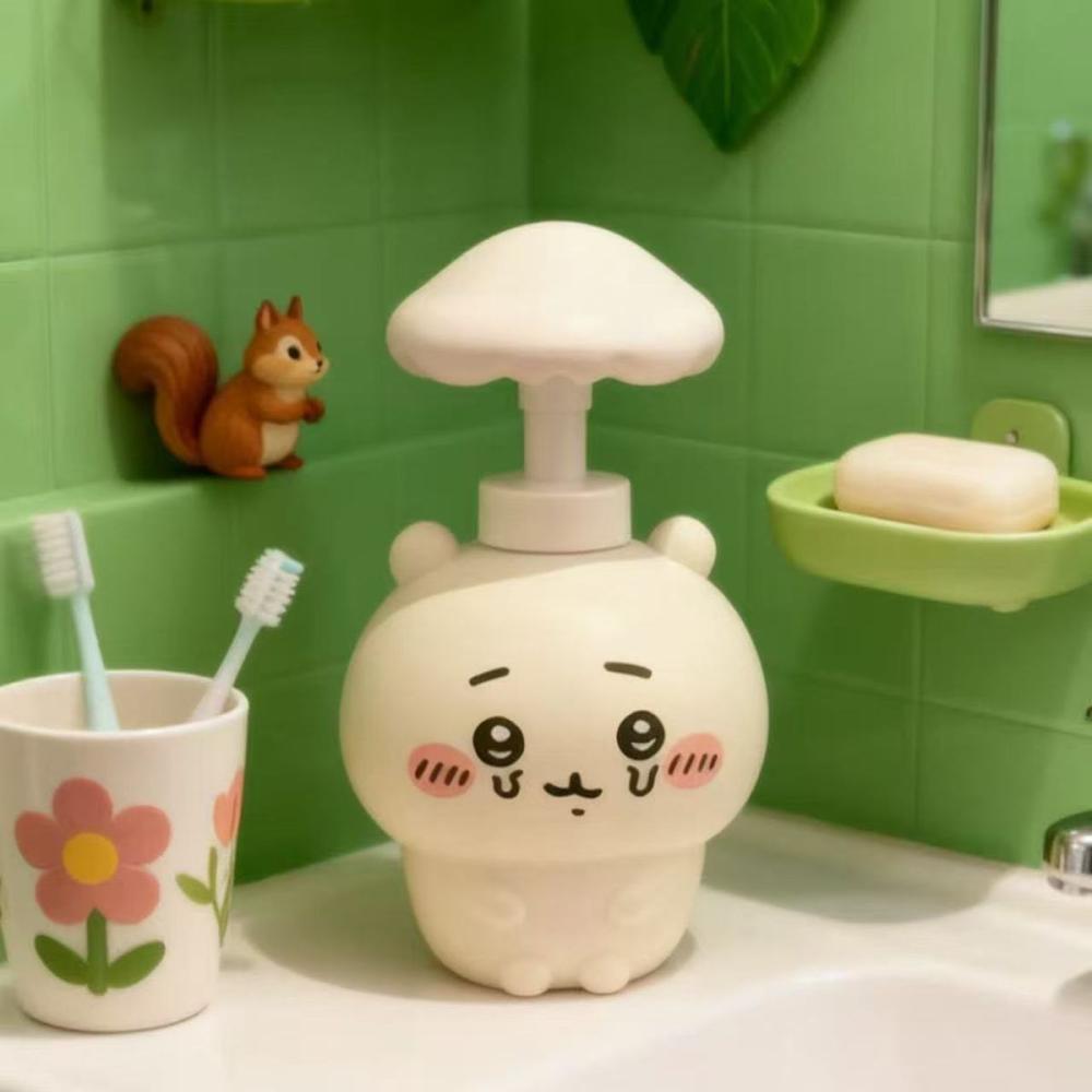 Cute Hachiware Chiikawa Dispen - огляд і ціна Home Edit Bathroom Storage