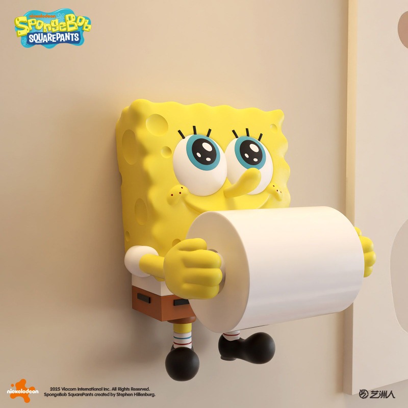 Cute SpongeBob Toilet Paper Ho - огляд і ціна Home Edit Bathroom Storage