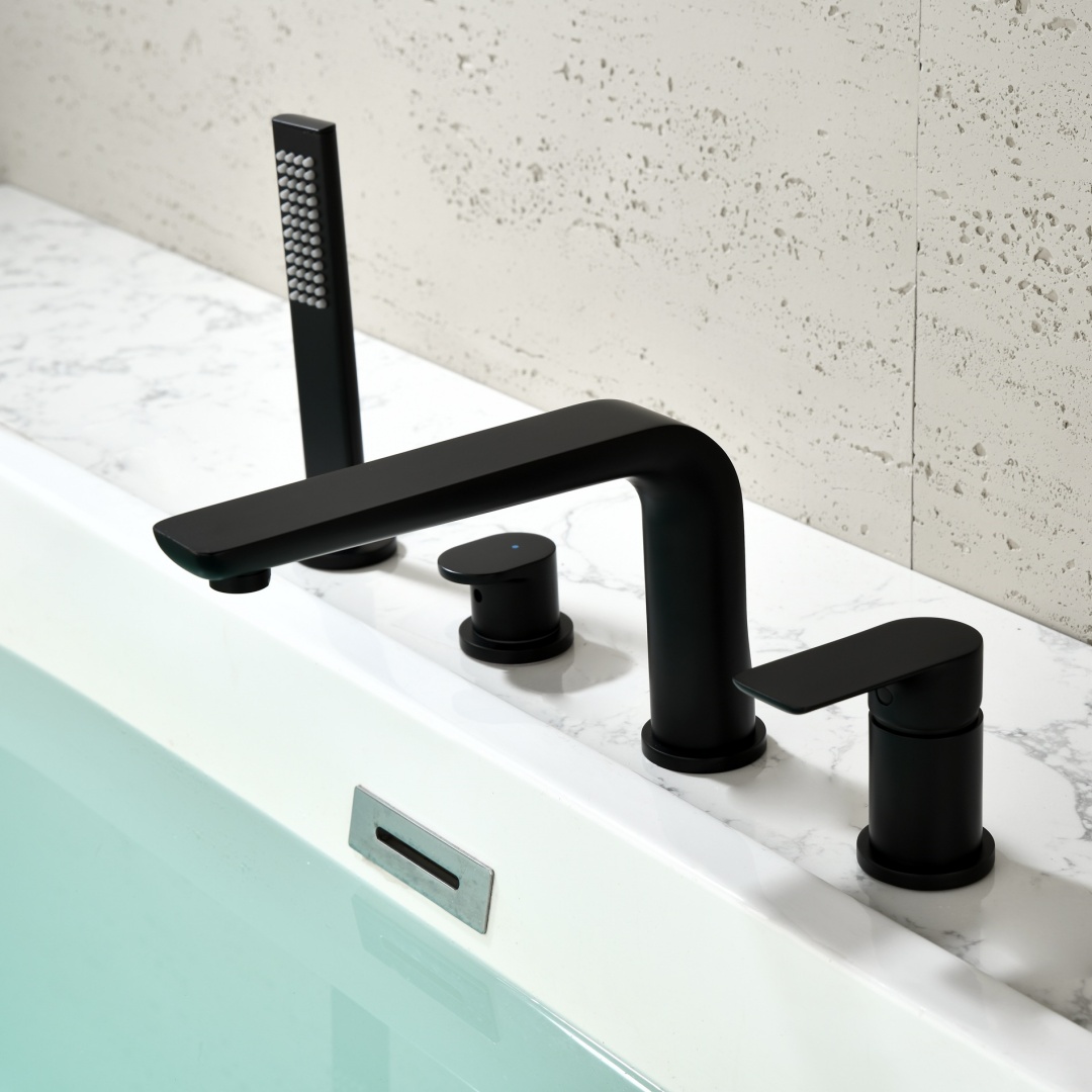Rose Gold Bathtub Faucet Wides - огляд і ціна Basin Mixer Tap